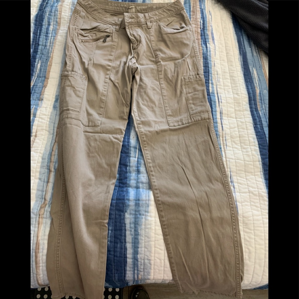Tan work pants